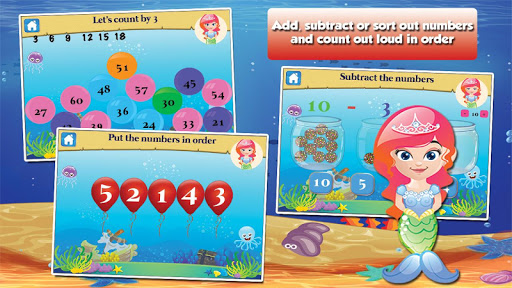 免費下載教育APP|Mermaid Princess Grade 1 Games app開箱文|APP開箱王