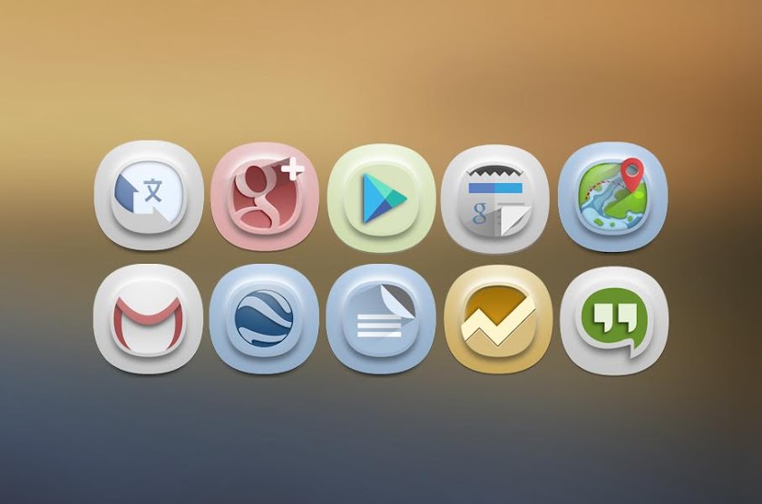 Timbul Icon Pack Screen 2