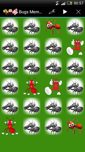 【免費家庭片App】Bugs Memory Game-APP點子