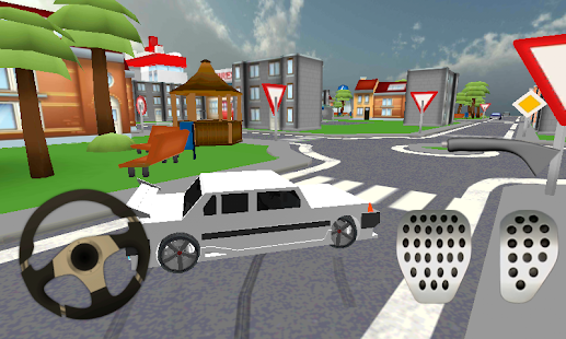 Cube Craft Car Simulator 3D