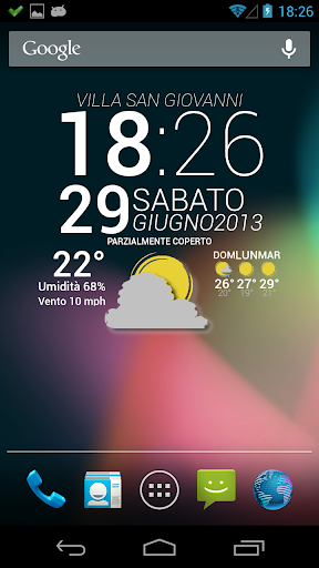 Widgets Now Theme One