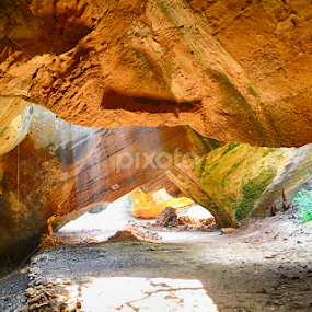 play of light @naida caves...diu by Jignesh Chauhan - Nature Up Close Rock & Stone