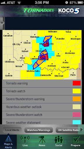 Tornadoes KOCO 5