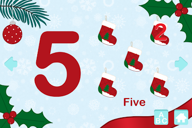 123 Numbers: Christmas Games poster 2