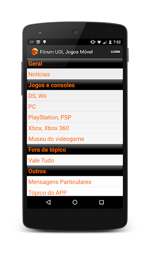 Fórum UOL Jogos Móvel