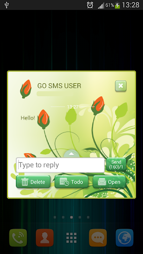 免費下載娛樂APP|GO SMS Proの小さな花 app開箱文|APP開箱王