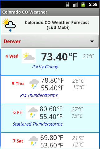 【免費天氣App】Colorado CO Weather Forecast-APP點子