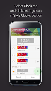 Free Download Blurry Clock for Gear Fit APK