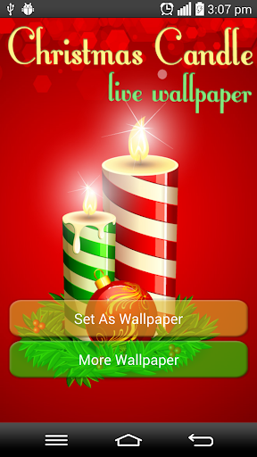 Christmas Candle LiveWallpaper