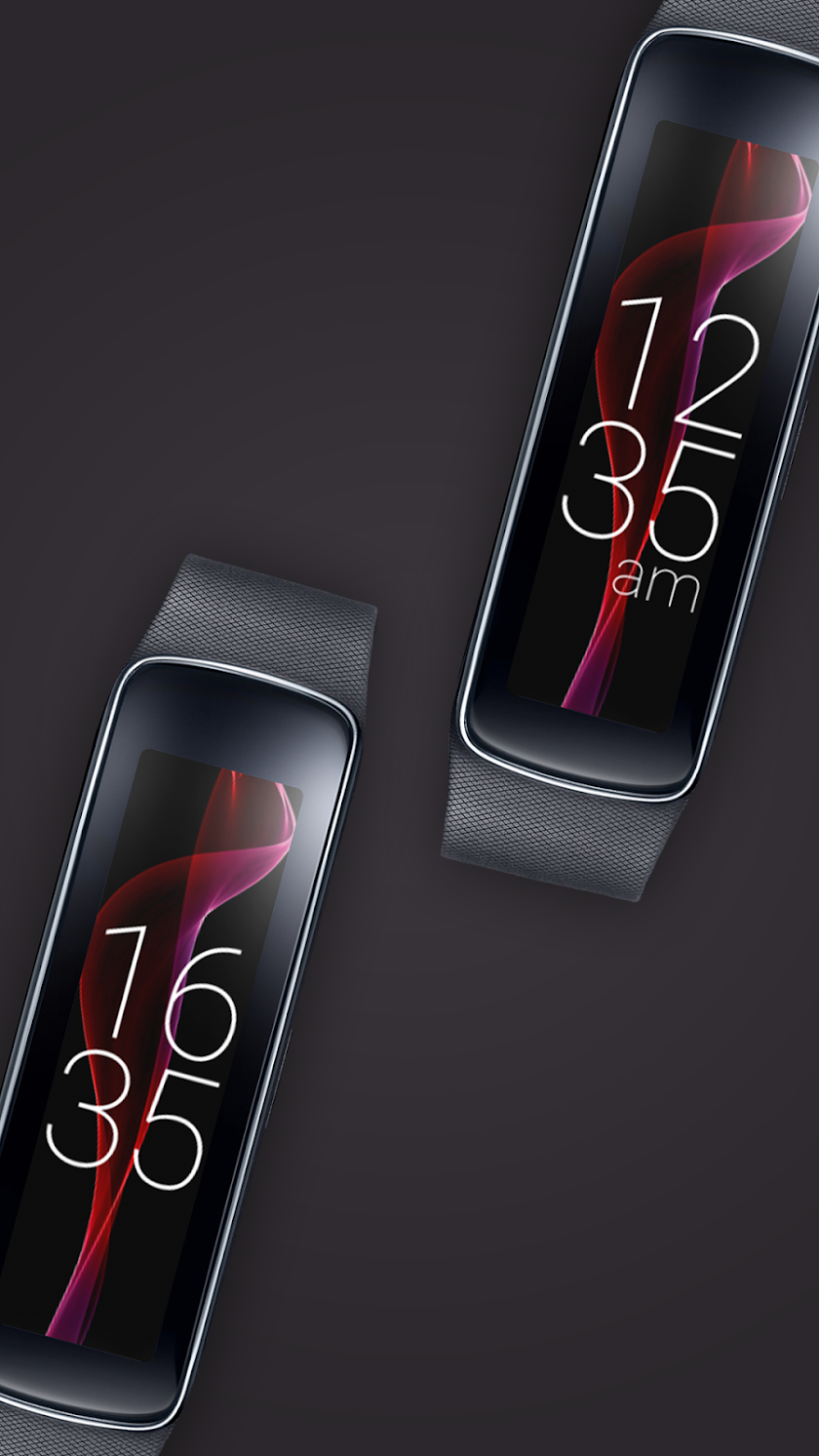 Xperience V Clock for Gear Fit Screen 2