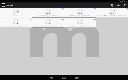 Memorii: Flashcards Screenshots 0