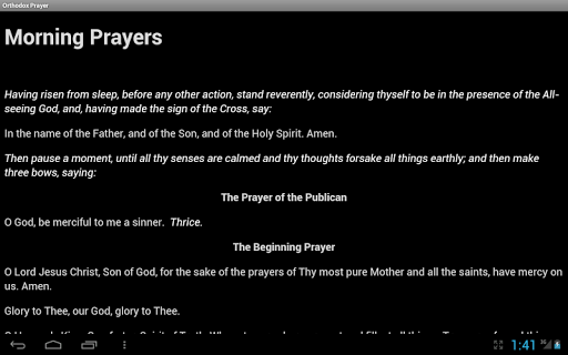 【免費書籍App】Orthodox Prayer Book-APP點子