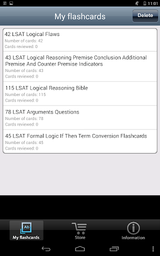 LSAT Vocabulary Quiz