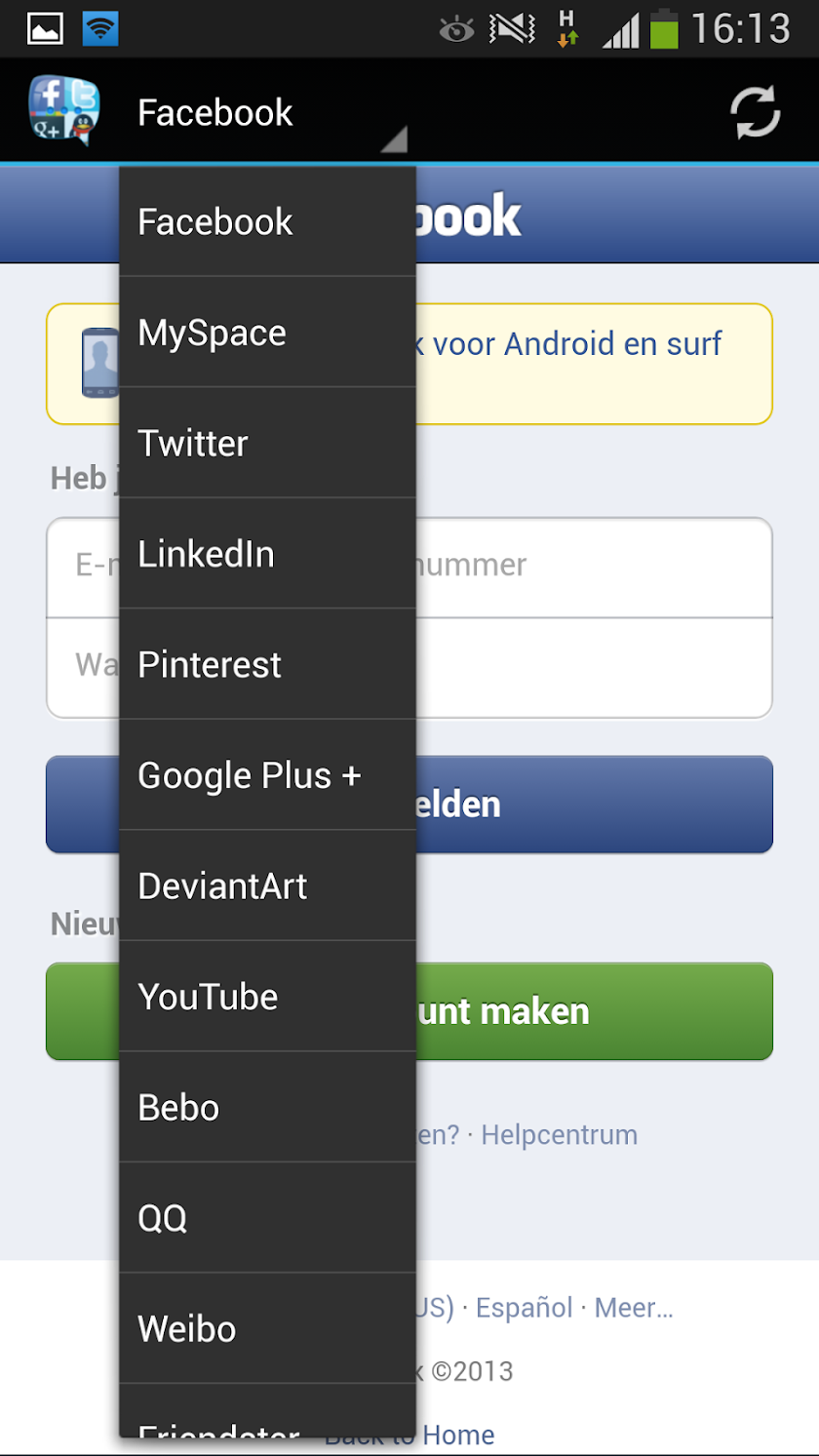 All-In-One Social Media Screen 2