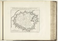Plattegrond van Vercelli, 1726