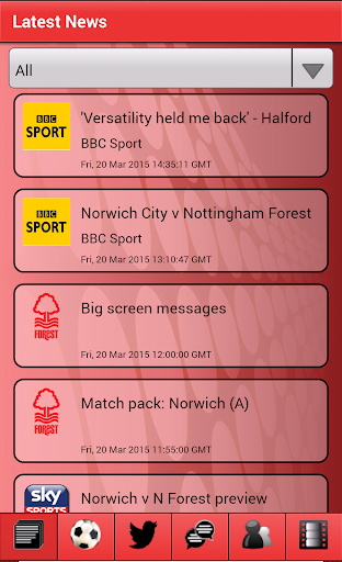 News for Nottingham Forest