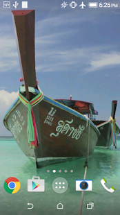 Free Download Thai boats live wallpaper APK