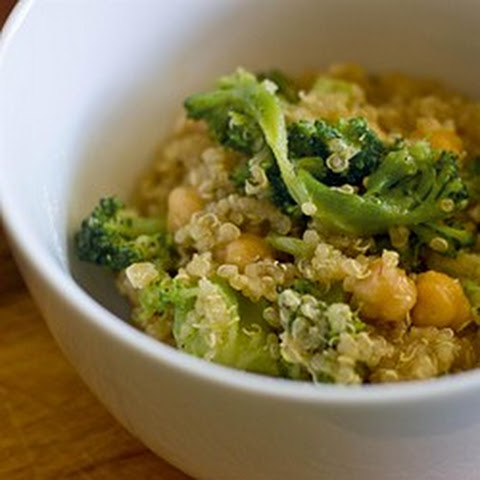 Quinoa, Cabbage, And Garbanzo Beans Recipe — Dishmaps