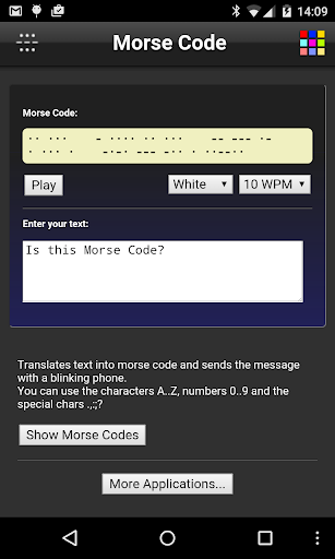 Morse Code