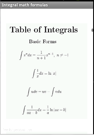 免費下載教育APP|Integral table math app開箱文|APP開箱王