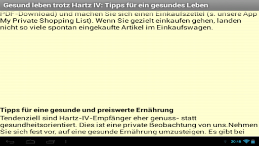 免費下載健康APP|Gesund leben trotz Hartz IV app開箱文|APP開箱王