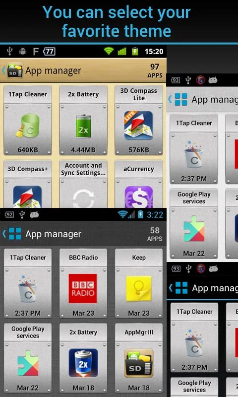 AppMgr III (App 2 SD) - screenshot