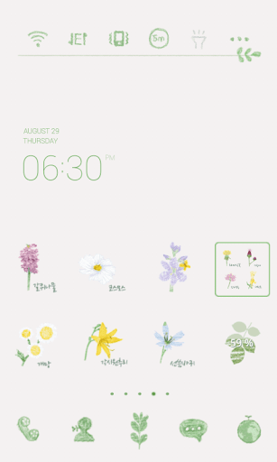 Like wildflowers Dodol Theme