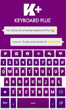 Purple HD Keyboard APK Download for Android