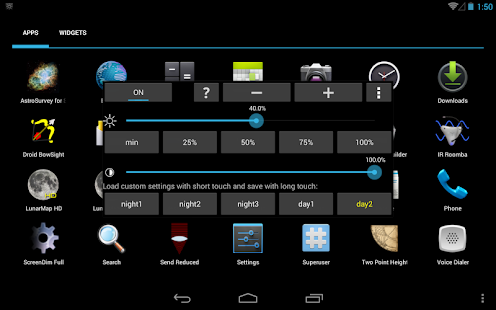 ScreenDim Full Screenshot