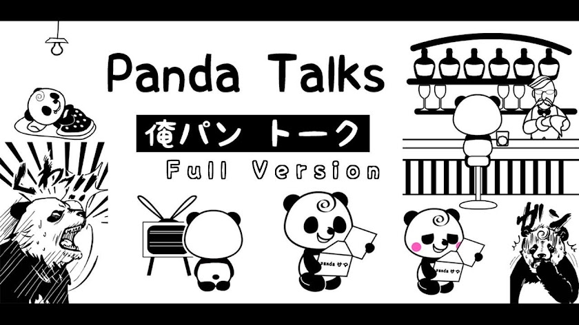Panda Talks Full Version　clock Screen 2