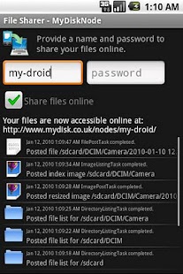 File Sharer - MyDiskNode
