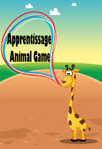 Apprentissage Animal Game