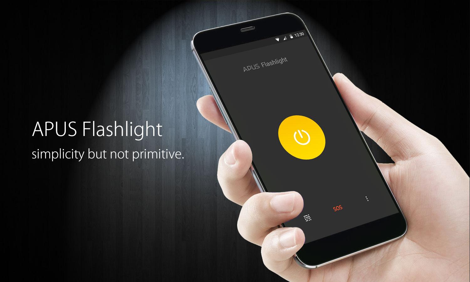 Android application APUS Flashlight-Free & Bright screenshort