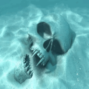 Watery Skull LWP 3.0 Icon