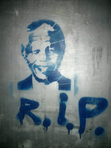 Nelson Mandela  Graffiti