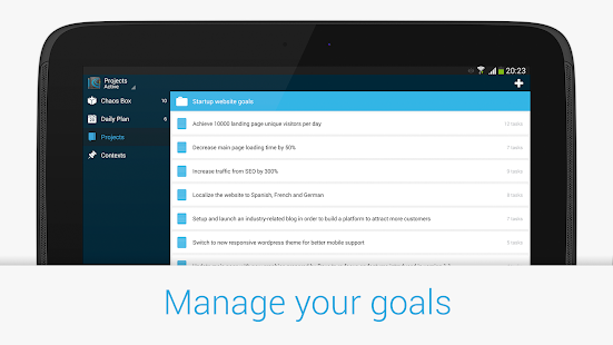Chaos Control - GTD Task List - screenshot thumbnail