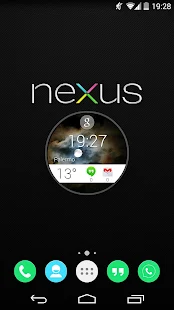 Android Wear Zooper Skin - screenshot thumbnail