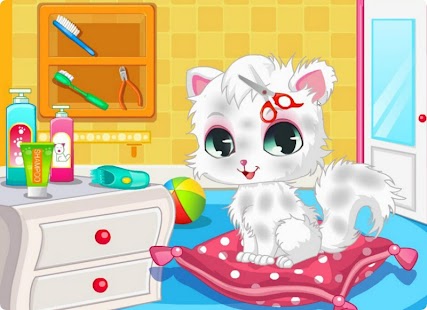 Pet Cat Spa And Salon Games HD Screenshots 1