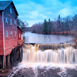 Dells Mill Falls by Becky McGuire -  