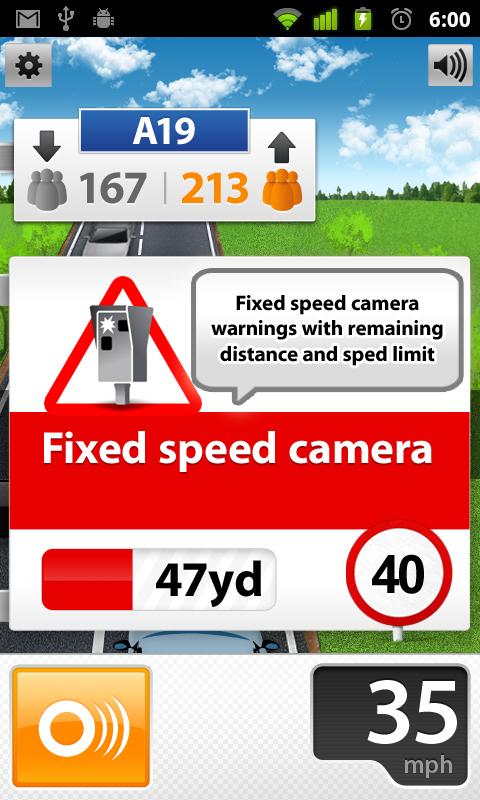 Speed Cams Wikango HD v4.3.2 Screen 1