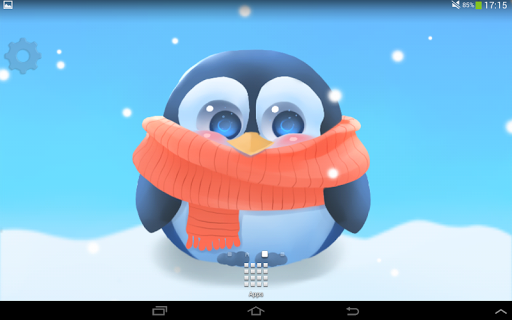 【免費個人化App】Chubby Pengu Live Wallpaper-APP點子