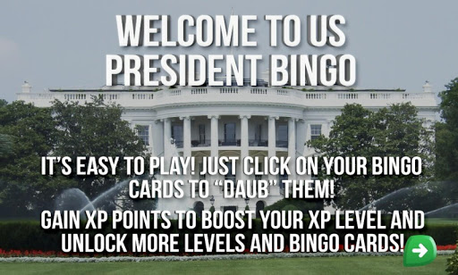 US President Bingo