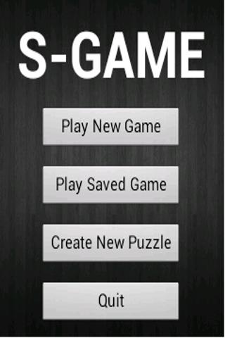 S-GAME FREE PUZZLE