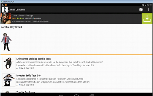 How to install Zombie Costumes 1.2 unlimited apk for bluestacks