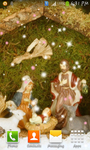 Christmas crib wallpaper 7