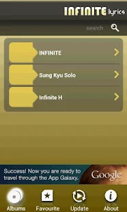 Infinite Lyrics