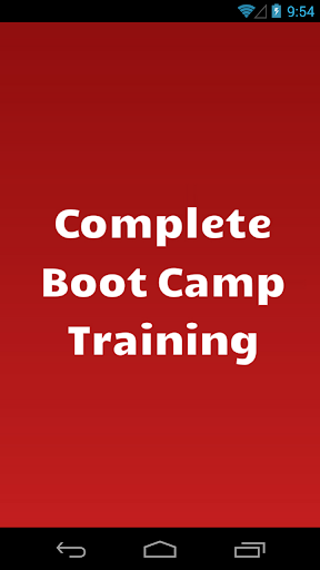 【免費健康App】Complete Boot Camp Training-APP點子