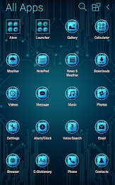 High-tech Atom Theme poster 4