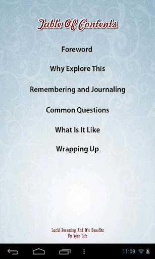 【免費書籍App】Lucid Dreaming For Your Life-APP點子