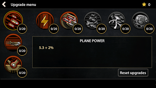 Android application Plane Wars PRO screenshort